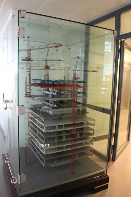 2014 - Maquette de la construction de la Tour du Midi - Raymond Van Thournout.jpg