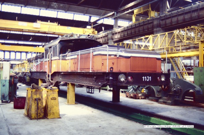 CC 1101 en atelier - Villeneuve St Georges (1) - 07.08.1993.jpg