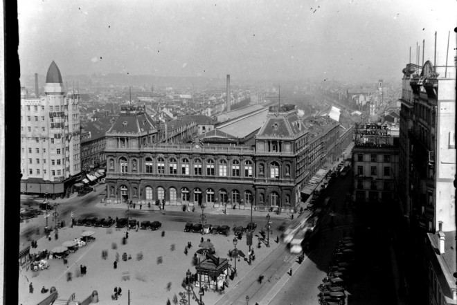 Bruxelles - ancienne gare du nord à la place Rogier_Roland Coppens FB vx Bxl.jpg