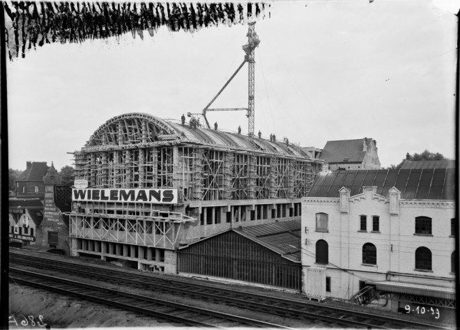 Bruxelles - brasserie Wielemans en construction - 09.10.1939_Roland Coppens FB vx Bxl.jpg