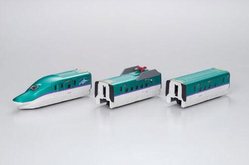 Bandai B-Train Shorty Hokkaido Shinkansen H5 Set A 01.JPG