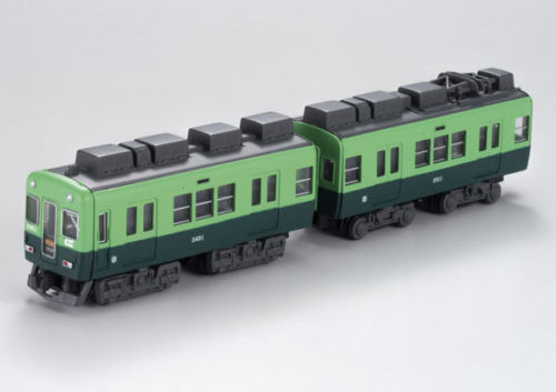 Bandai B-Train Shorty Keihan Electric Railway Series 2400 1st Batch Old Color 01.JPG